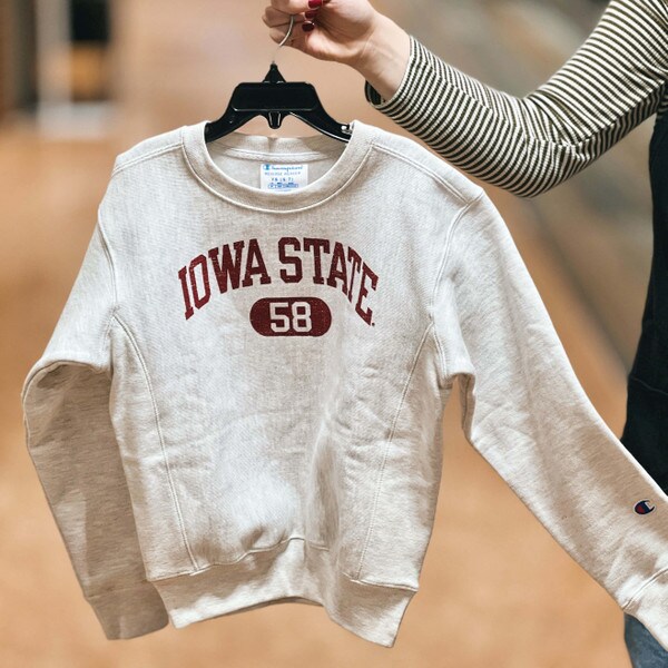 Champion® Youth Iowa State Crewneck Sweatshirt